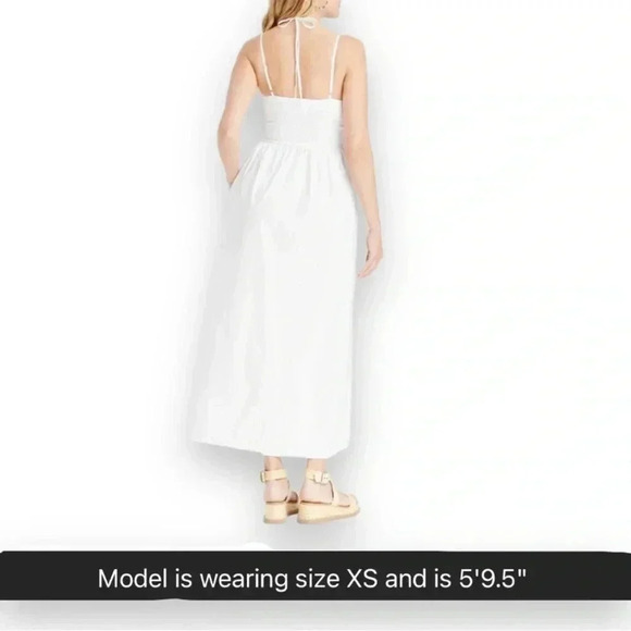 Medium Universal Threads Smocked Cut-Out Maxi Sundress Dress - Picture 3 of 9